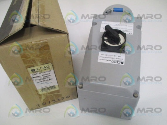 CEAG CH430MI9W WATERTIGHT INTERLOCK RECEPTACLE *NEW IN BOX*