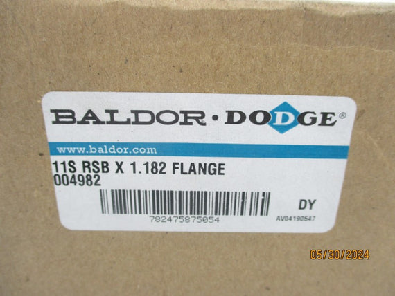 BALDOR 004982 11SRSBX1.182 NSFS