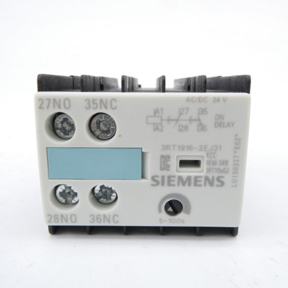 SIEMENS 3RT1916-2EJ31 24VAC/DC NSMP