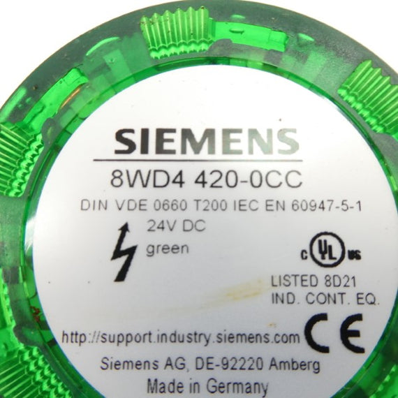 SIEMENS 8WD4-420-0CC 24VDC NSNP