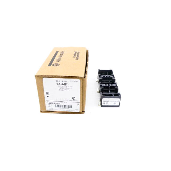 ALLEN BRADLEY 1494F-FS100 SER. D 600V 100A (BR/WH) NSMP