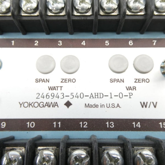 YOKOGAWA 246943-540-AHD-1-0-P NSMP