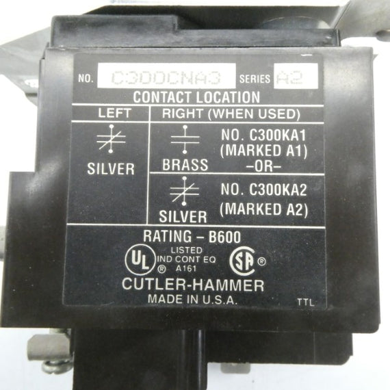 CUTLER HAMMER C300CNA3 SER. A2 NSNP