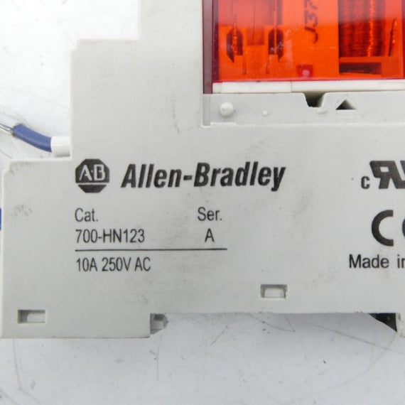 ALLEN BRADLEY 700-HN123 SER. A 250VAC 10A (AS PICTURED) UNMP