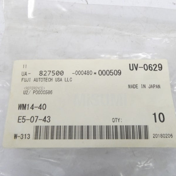 MISUMI WM14-40 (PKG OF 10) NSMP