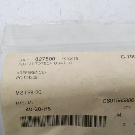 MISUMI MSTP8-20 (PKG OF 6) NSMP