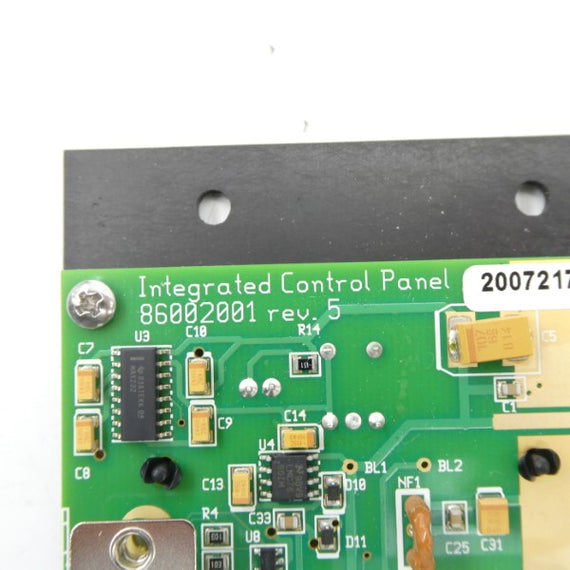 INTEGRATED CONTROL PANEL 86002001 REV. 5 NSNP