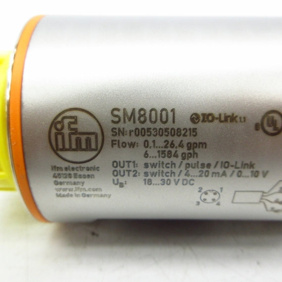 IFM EFECTOR SM8001 SMR11GGXFRKG/US-100 18-30VDC NSMP