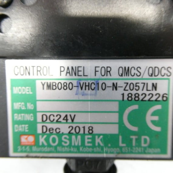 KOSMEK YMB080-VHC10-N-Z057LN 24VDC NSNP