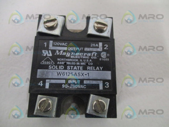 MAGNECRAFT W6125ASX-1 SOLID STATE RELAY *USED*