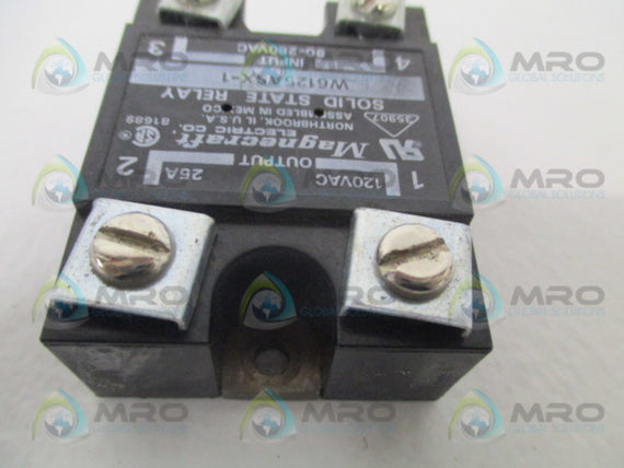 MAGNECRAFT W6125ASX-1 SOLID STATE RELAY *USED*