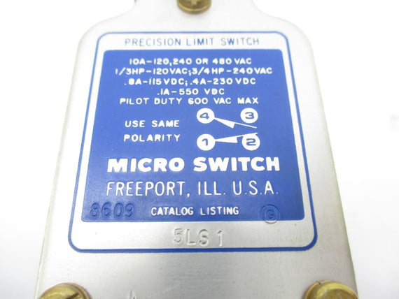 MICRO SWITCH 5LS1 600VAC NSNP