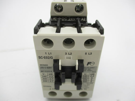 FUJI ELECTRIC SC-E02/G SE09AG-E 24VDC NSMP