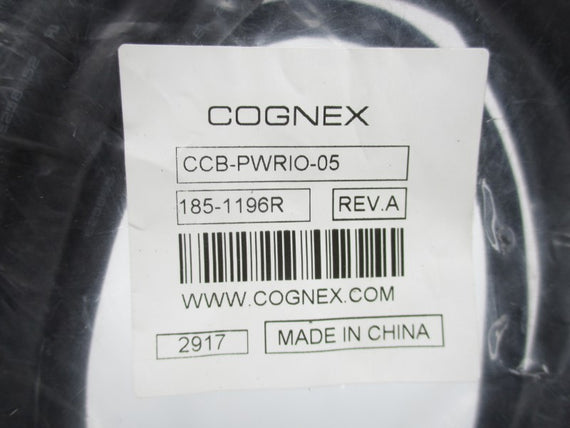 COGNEX CCB-PWRIO-05 REV. A NSNP