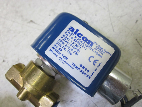 ALCON 36AZ155D1-1GDH VALVE 120V  *USED*