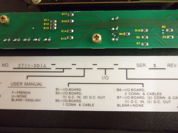 ALLEN BRADLEY 2755-DD1A SERIES B DECODER W/ POWER CORD *NEW NO BOX*