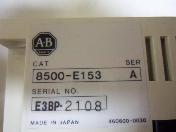 ALLEN BRADLEY 8500-E153 SER. A DIGITAL I/O MODULE *NEW IN BOX*