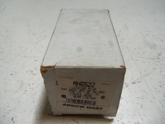 ARROW HART AH6522 PLUG *NEW IN BOX*