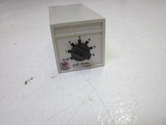 CARLO GAVAZZI A208120006 SCAN TIMER (WHITE)  *USED*