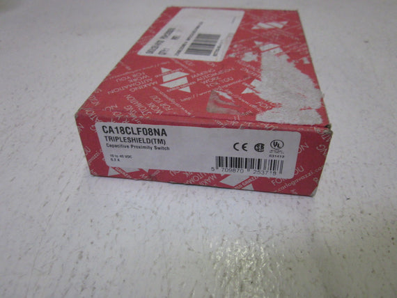 CARLO GAVAZZI CA18CL F08NA PROXIMITY SENSOR *USED*