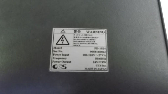 CCS PD-1024 POWER SUPPLY *USED*