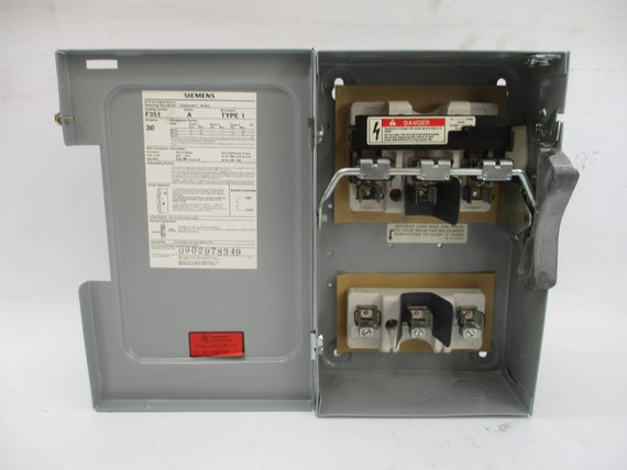 SIEMENS F351 SER. A 600VAC 30A NSMP