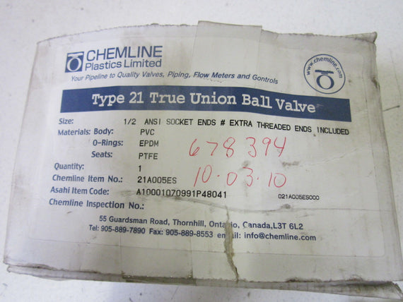 CHEMLINE 06G12396G *NEW IN BOX*