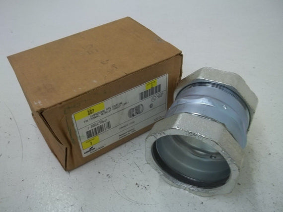 COOPER 667 3" COUPLING *NEW IN BOX*