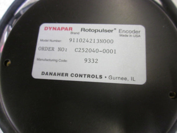 DYNAPAR 911024213N000 ROTOPULSER *USED*