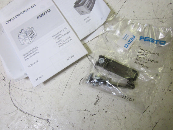 FESTO  MANIFOLD W/ TERMINAL VALVES CPV10-GE-FB-8 , CPV10-VI *NEW NO BOX*