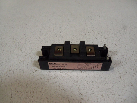 FUJI ELECTRIC 2DI75M-120 TRANSISTOR MODULE *USED*