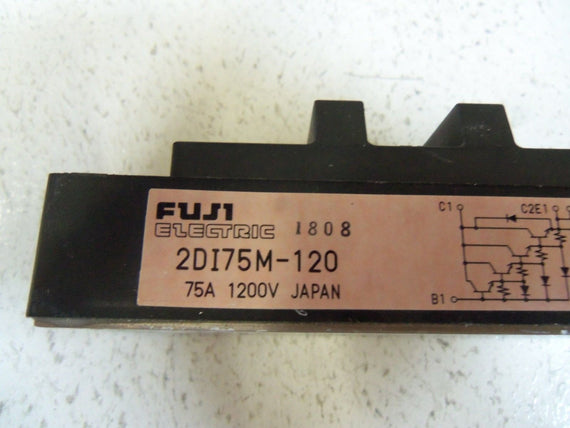 FUJI ELECTRIC 2DI75M-120 TRANSISTOR MODULE *USED*