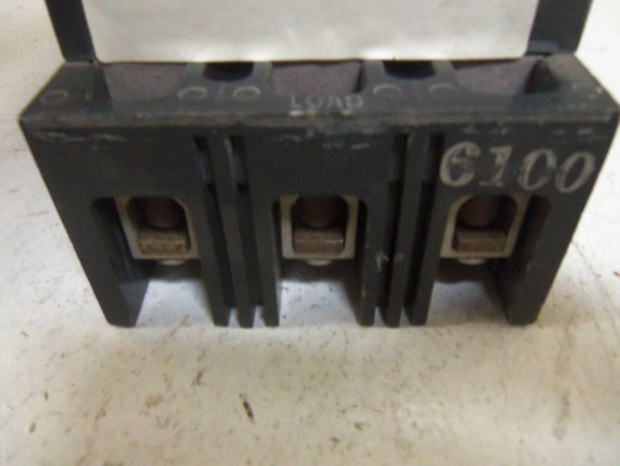 GENERAL ELECTRIC TB13100BWE09 CIRCUIT BREAKER *USED*