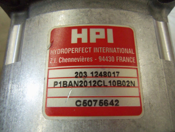 HYDROPERFECT P1BAN2012CL10B02N HYDRAULIC MOTOR *NEW NO BOX*