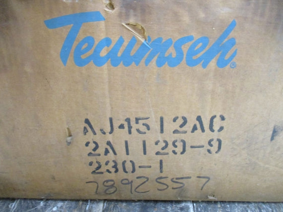 TECUMSEH AJ4512AC 2A1129-9 230/208V .86A 235PSI NSMP