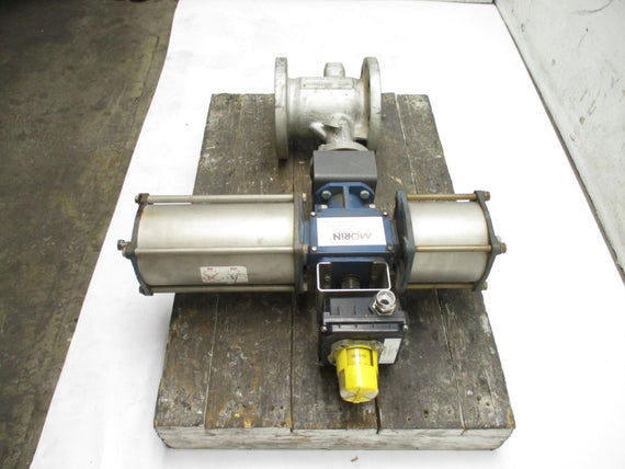 MORIN B-072U-S080 W/ PENTAIR VALVES & CONTROLS A216WCB B16.341150 A105 100PSI 4" NSNP