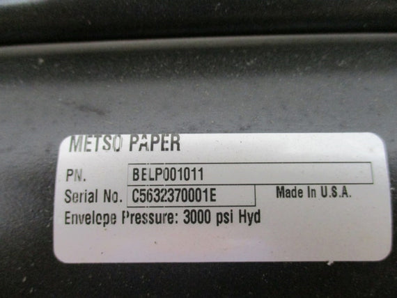 METSO PAPER BELP001011 3000PSI NSNP