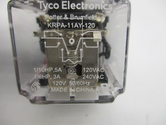 TYCO ELECTRONICS KRPA-11AY-120 120V 5A NSNP