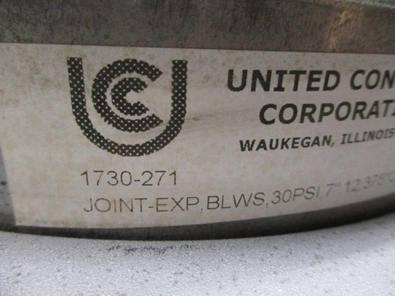 UNITED CONVEYOR EXPANSION JOINT 1730-271 30PSI 7" NSNP