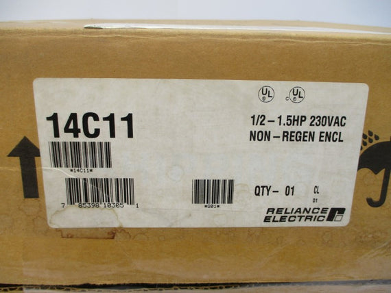 RELIANCE ELECTRIC 14C11 230VAC 10.5A NSMP