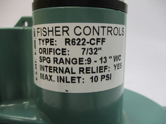 FISHER CONTROLS R622-CFF 10PSI 7/32" NSNP