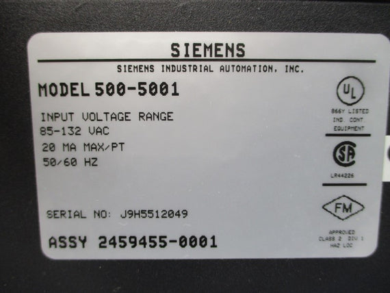 SIEMENS 500-5001 85-132VAC NSMP