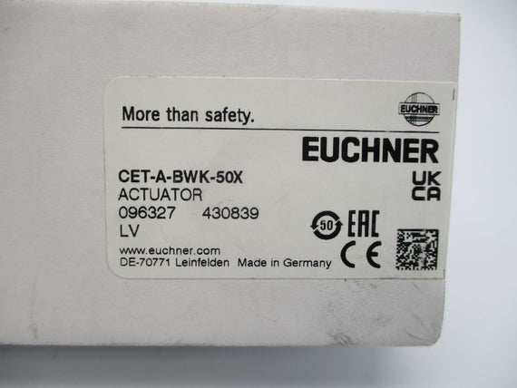 EUCHNER CET-A-BWK-50X 096327 NSFS