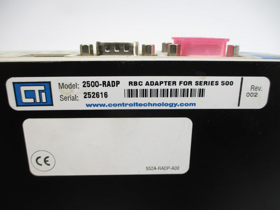 CTI 2500-RADP 2500-C300 REV. 002 NSNP