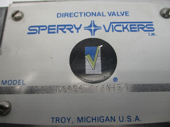 SPERRY VICKERS DG4S4012NH51 195053 115V UNMP