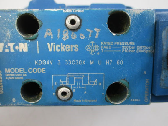 EATON VICKERS KDG5V72C180NMUH110 3045/5075PSI UNMP