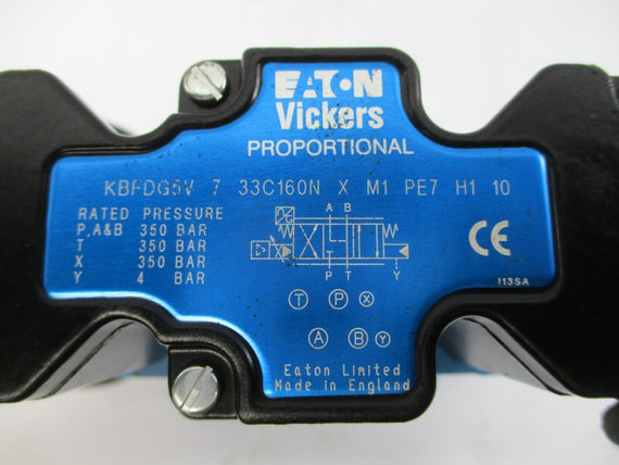 EATON VICKERS KBFDG5V733C160NXM1PE7H110  1.6A 4568PSI UNMP