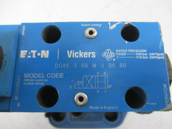 EATON VICKERS CG5V8GWUMUB611 859196 3045/5075PSI NSNP