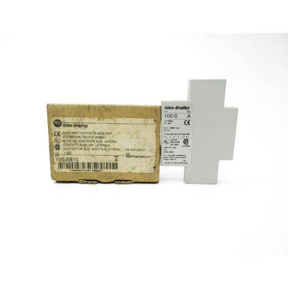 ALLEN BRADLEY 100-SB10 SER. A 600VAC 10A (BR/WH) NSMP