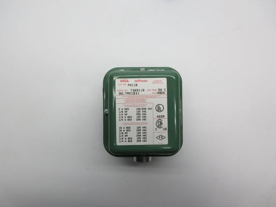 ASCO PA11B 125/250VAC 5A NSNP